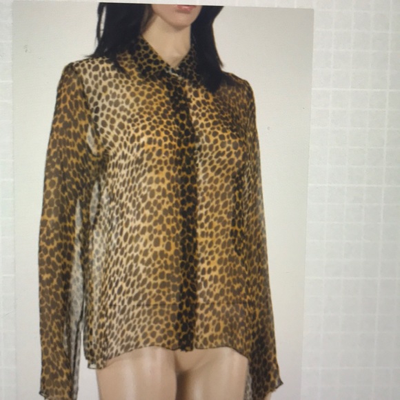 Dolce and Gabbana animal print silk blouse - Picture 5 of 7
